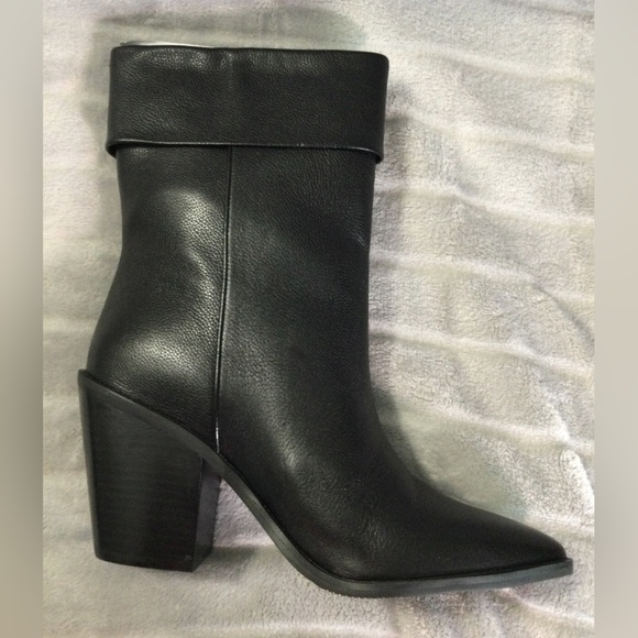 Lisa Vicky MAE-V Soft Tumble Leather Heeled Boots Size 8.5 - Picture 11 of 12